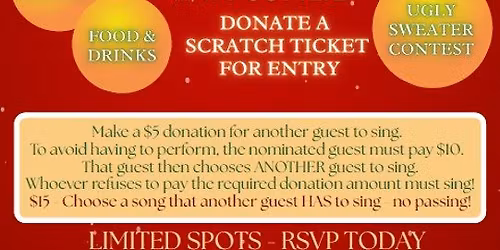 Christmas Karaoke Night Fundraiser