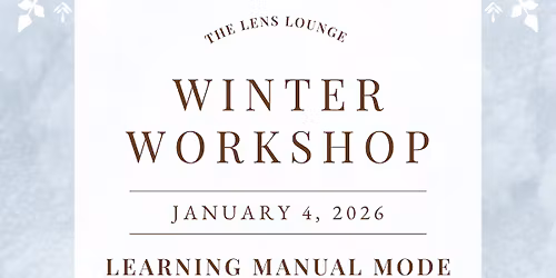 Workshop - Learning Manual Mode