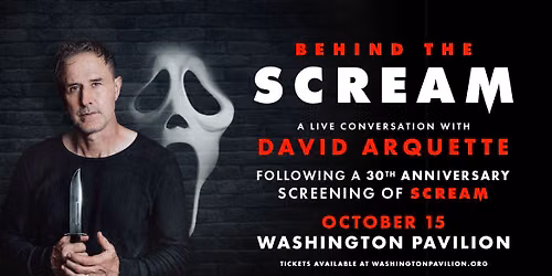 Behind The Scream - A Live Conversation with David Arquette Following a 30th Anniversary Screening of Scream at Lowell Memorial Auditorium