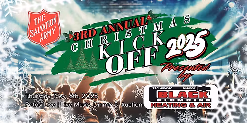 3rd Annual Christmas Kick Off 2025