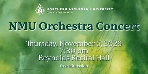 NMU Orchestra Concert