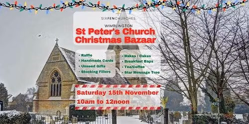 St Peter's Church Christmas Bazaar