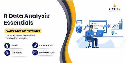 R Data Analysis Essentials: 1 Day Practical Workshop in Montreal