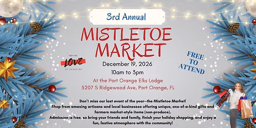 3rd Annual Mistletoe Market