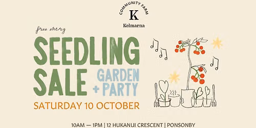 Kelmarna Seedling Sale & Garden Party