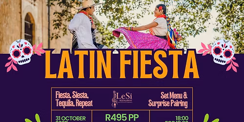 Latin Fiesta night with Surprise pairing