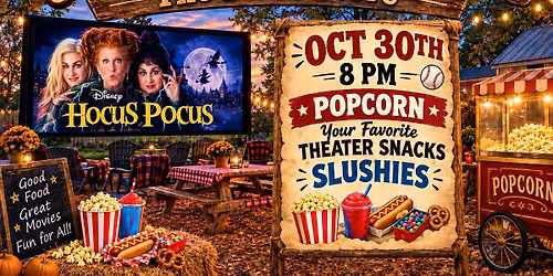 Movie on The Patio Week 4 - Hocus Pocus