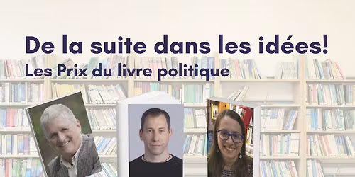 De la suite dans les id\u00e9es! | Les Prix du livre politique