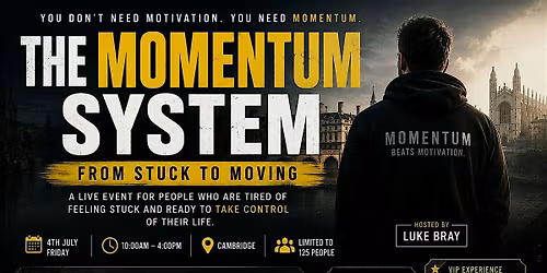 The Momentum System \u2013 Free Seminar & VIP Experience