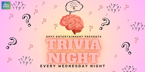 Trivia with Oppy Entertainment 