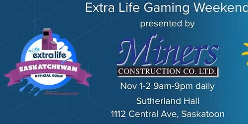 Extra Life Gaming Weekend 2025
