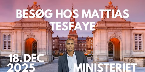 \ud83d\udde3\ufe0fBes\u00f8g hos Mattias Tesfaye!\ud83e\udd29