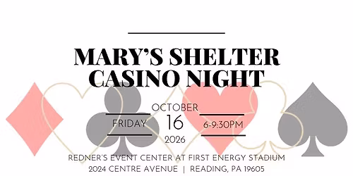 Mary's Shelter Casino Night
