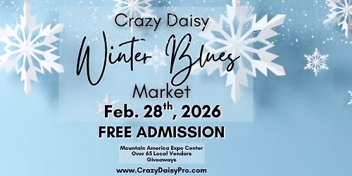 Crazy Daisy Winter Blues Market