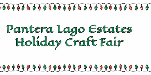 Pantera Lago Estates Holiday Craft Fair