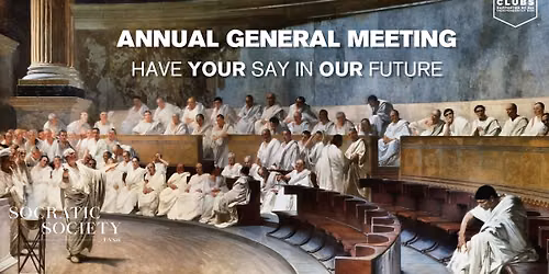 Socratic Society Annual General Meeting 2026
