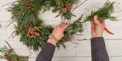Festive Foliage Wreath Making Workshop (3 spots left)