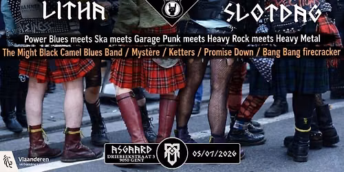 LITHA SLOTDAG: Bang Bang Firecracker\/Promise Down\/Ketters\/Myst\u00e8re\/The Mighty Black Camel Blues