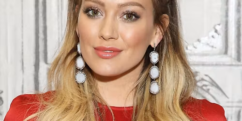 Hilary Duff with La Roux and Jade LeMac