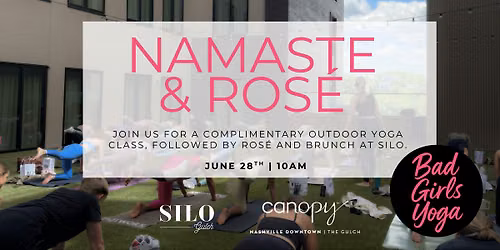 Namaste & Ros\u00e9: Complimentary Yoga Class at Canopy by Hilton