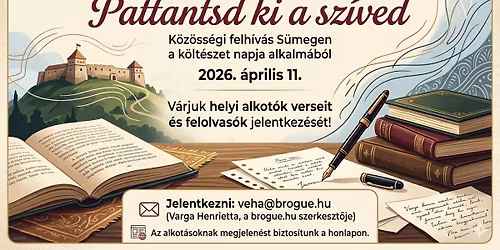 "Pattantsd ki a sz\u00edved"
