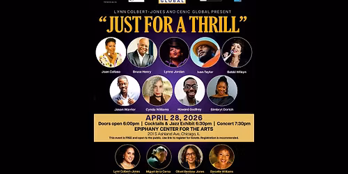 \u201cJust for a Thrill\u201d presented by Lynn Colbert Jones & CENIC Global for International Jazz Day