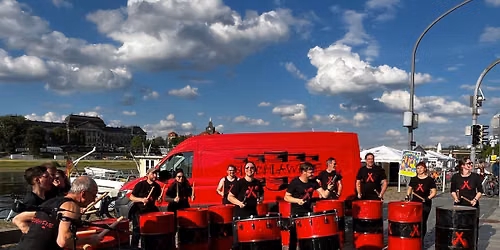 Blechlawine bei der 17. REWE Team Challenge