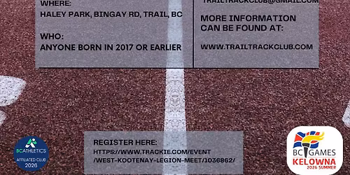 West Kootenay Legion Meet 2026