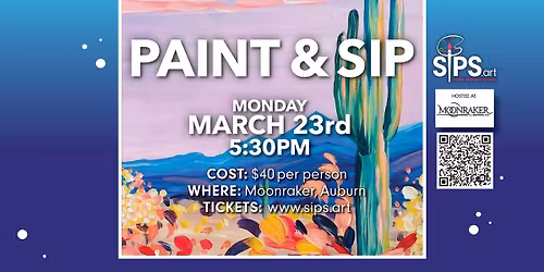 Desert Dreams Paint & Sip | Moonraker Brewing