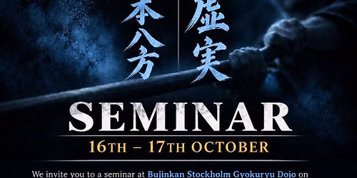 Bujinkan Seminar Stockholm