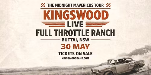 Kingswood LIVE in the HUNTER VALLEY | Midnight Mavericks Tour 2026