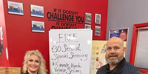 Keep Your Body in Line-Meet Dr. Myers from Myers Chiropractic at the Gym!