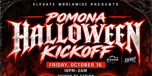 POMONA HALLOWEEN KICKOFF