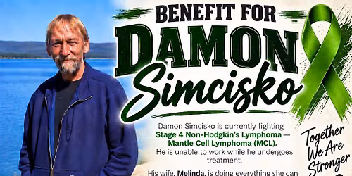 Damon Simcisko cornhole tournament & basket raffle 