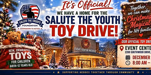 Salute the Youth Toy Drive