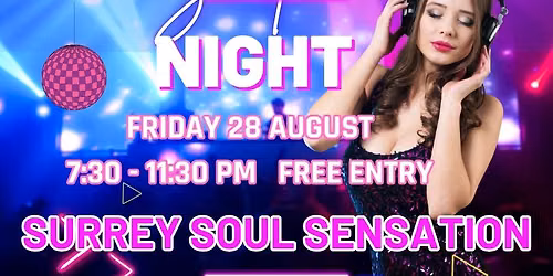 SURREY SOUL SENSATION ARE BACK AT THE OLIVE TREE IN GUILDFORD