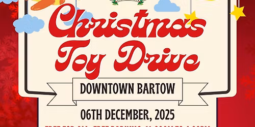 Bartow Main Street Krave Nutrition & Hulk4hire Holiday Car show \/ Toy Drive