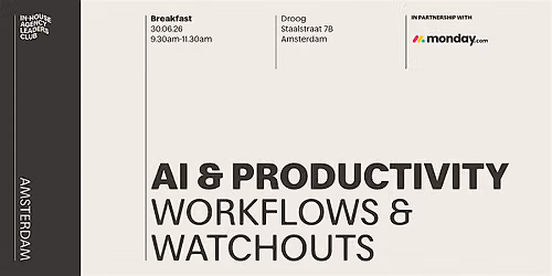 AI & Productivity: Workflows & Watchouts for In-House Teams