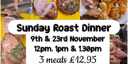 Winter Sunday Roast 23rd November