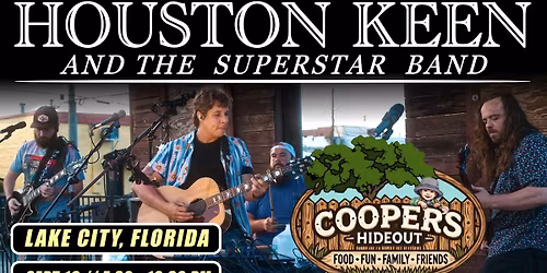 HOUSTON KEEN BAND: Lake City, FL \/\/ Cooper's Hideout