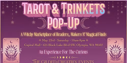 Tarot & Trinkets Pop-Up \u2727 Metaphysical Market at Capital Mall