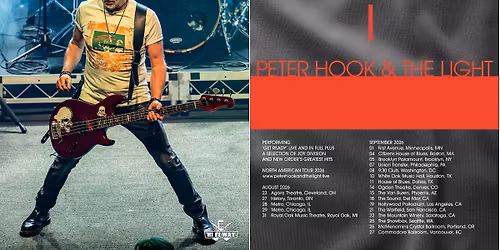 Peter Hook Brooklyn Tickets