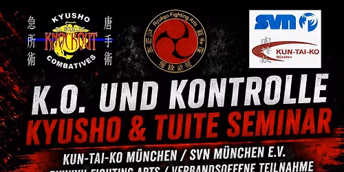 K.O. und Kontrolle - Kyusho & Tuite Seminar