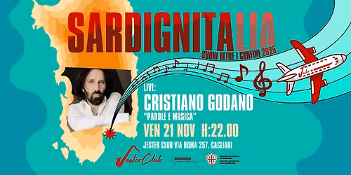 Sardignit\u00e0: Cristiano Godano Live