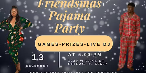 Friendsmas Holiday Pajama Party