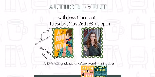 Book Signing: Jess Cannon