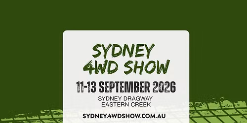 2026 Sydney 4WD & Adventure Show
