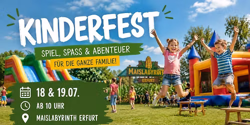 Kinder & Familien Fest Sa. & So. 