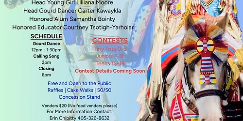 Moore's Youth Powwow, Oct 26, 2025, Noon to 6:00