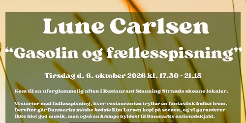 Lune Carlsen - Gasolin og f\u00e6llesspisning